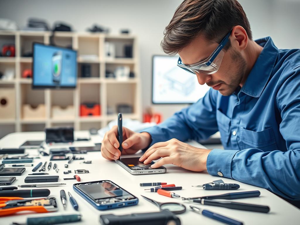 panduan memperbaiki smartphone